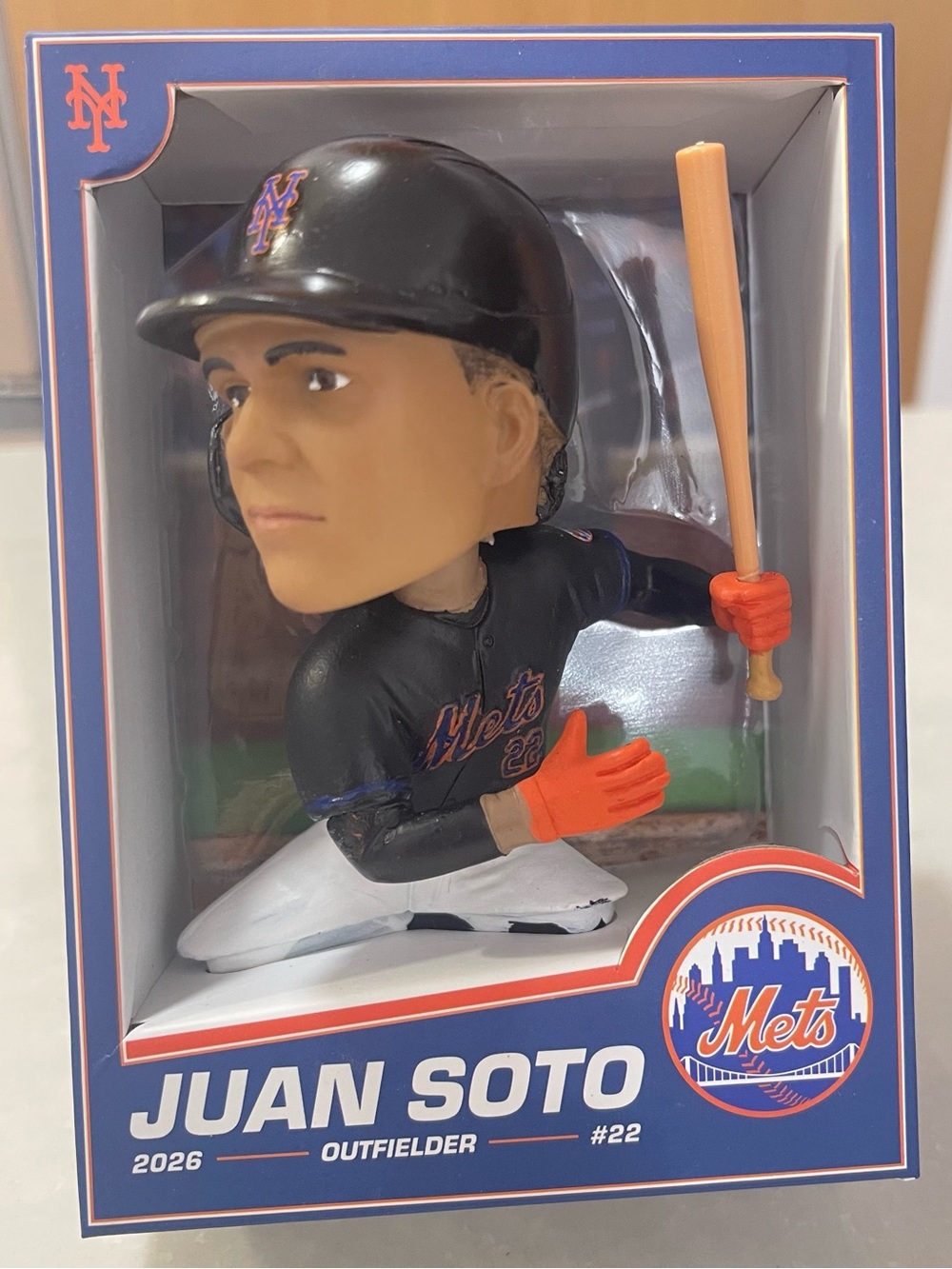 NYM Juan Soto New York Mets Black Bobblehead 2026